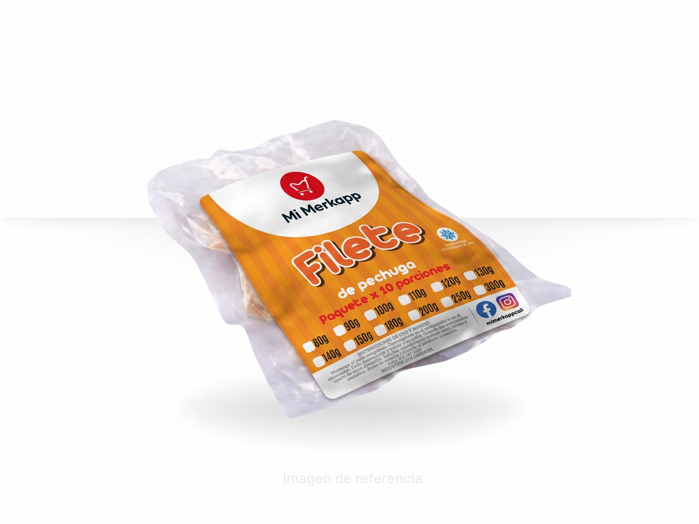 PECHUGA FILETE*100g X 10und