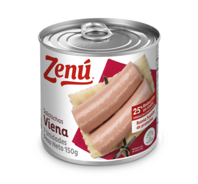 SALCHICHA VIENA ZENU X 150G