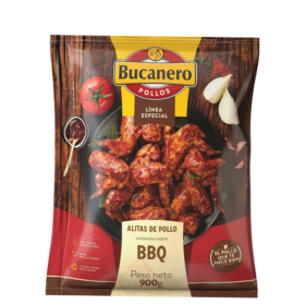 ALITAS ADOBADAS X 900G  BUCANERO