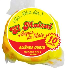 AREPA ALIÑADA EL MAIZAL X 10 und