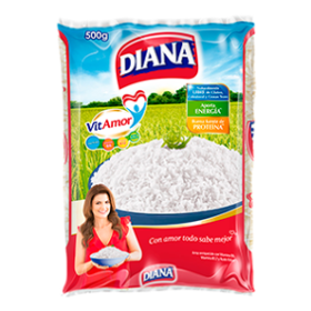 ARROZ X 5KG FLOR HUILA, ROA, DIANA C/U