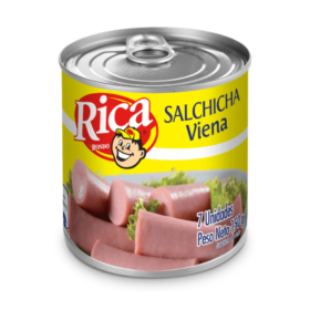 SALCHICHA VIENA RICA X 150G